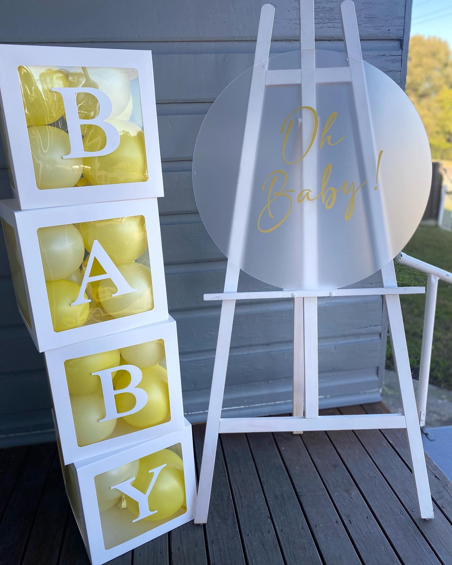White Wooden Easel
