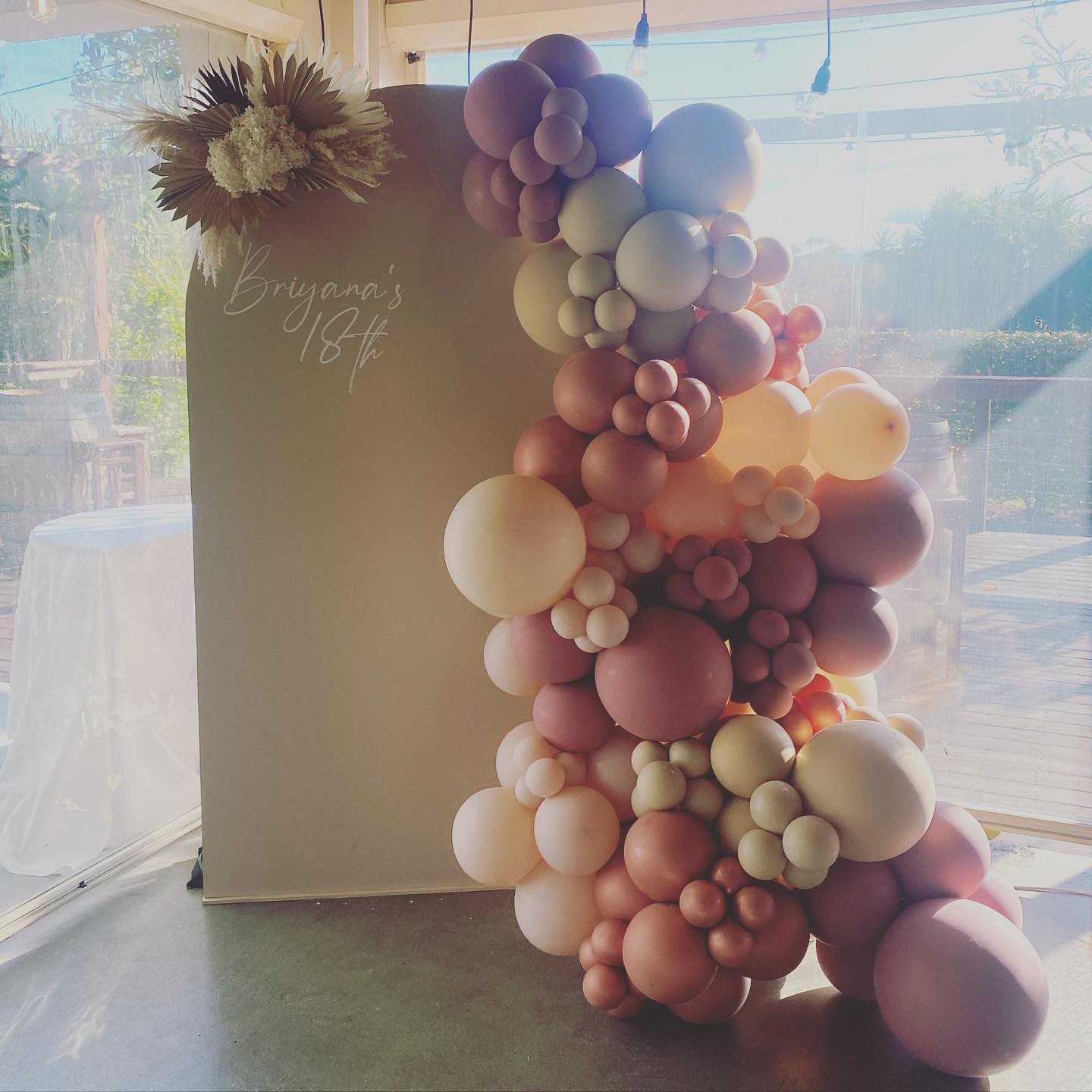 Arch Event Backdrop