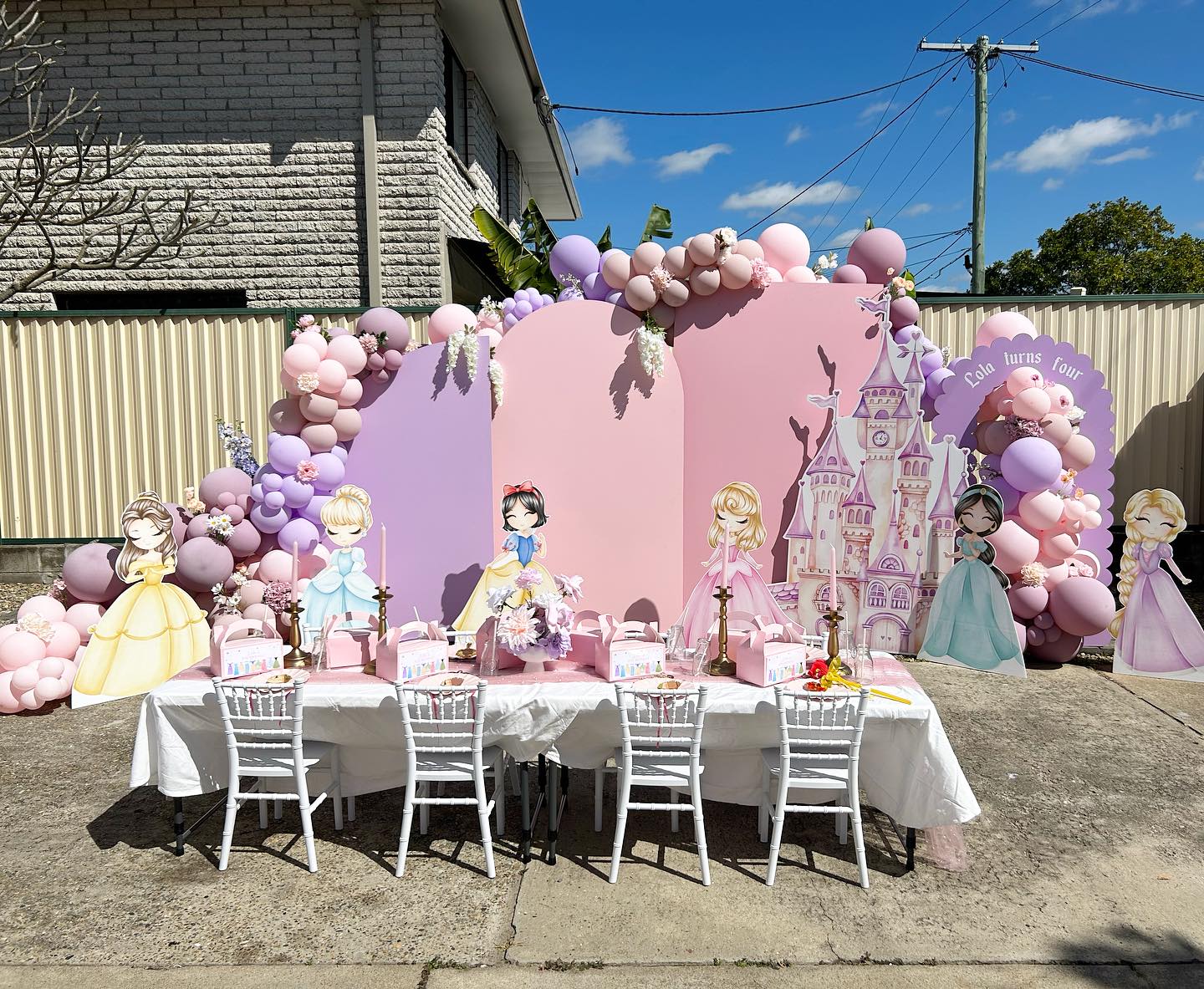 Arch Event Backdrop